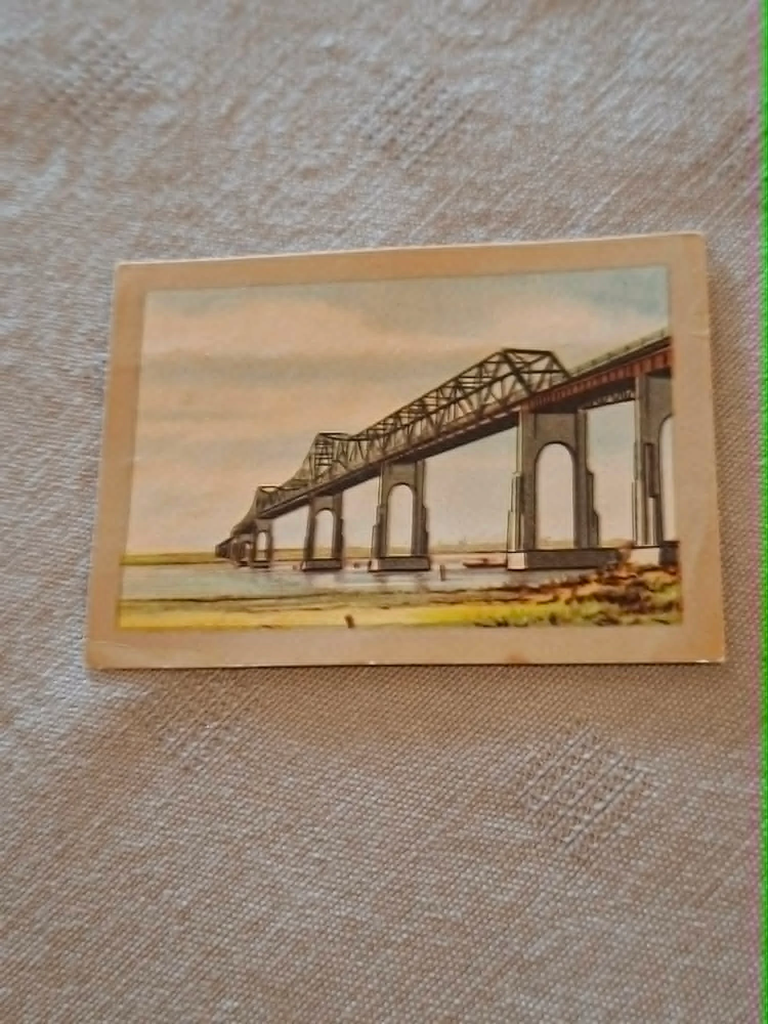 Prentje/Chromo : Outerbrug / Chocolade Jacques